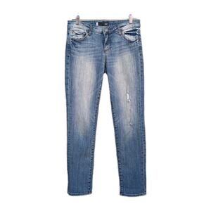 KUT FROM THE KLOTH Catherine Boyfriend Jeans Medium Wash Stretch Women's Size 4